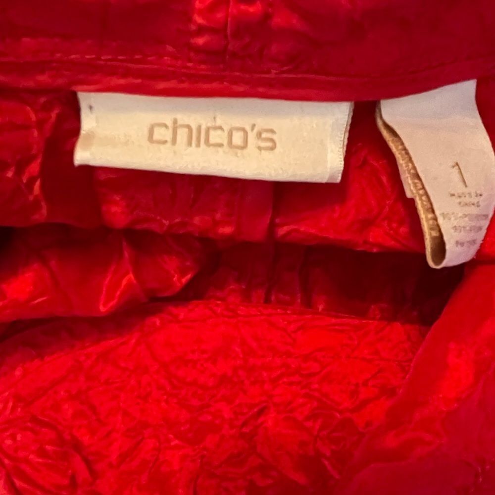 Chico's Red‎ Jacket - Picture 2 of 7